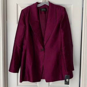 Plum Dana Buchman blazer